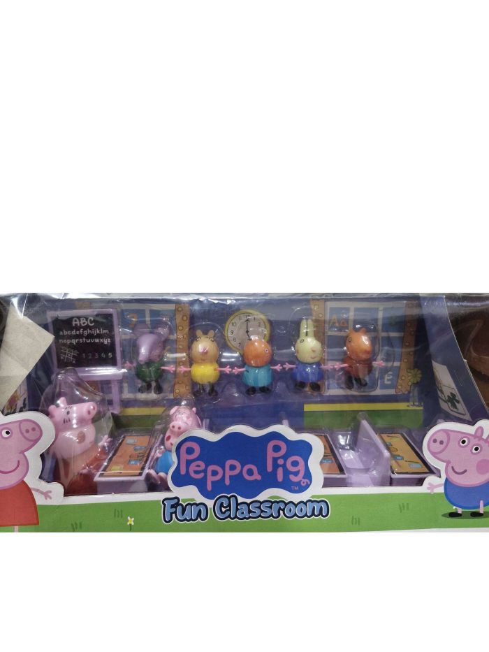 Peppa Pig class room 8 pcs set gz239