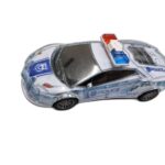 Police city car with light and music manual push gz146