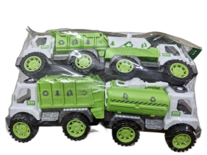 Pouch Garbage truck 4 PCS set gz184 - Image 2