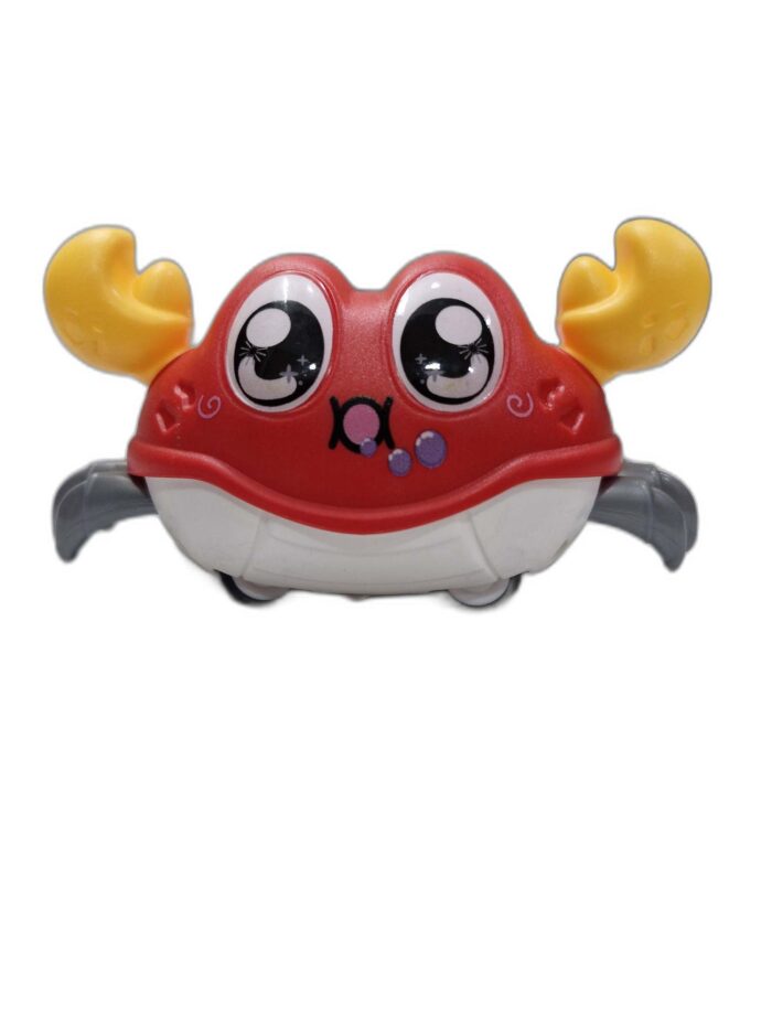 Pull back crab with wheels gz227