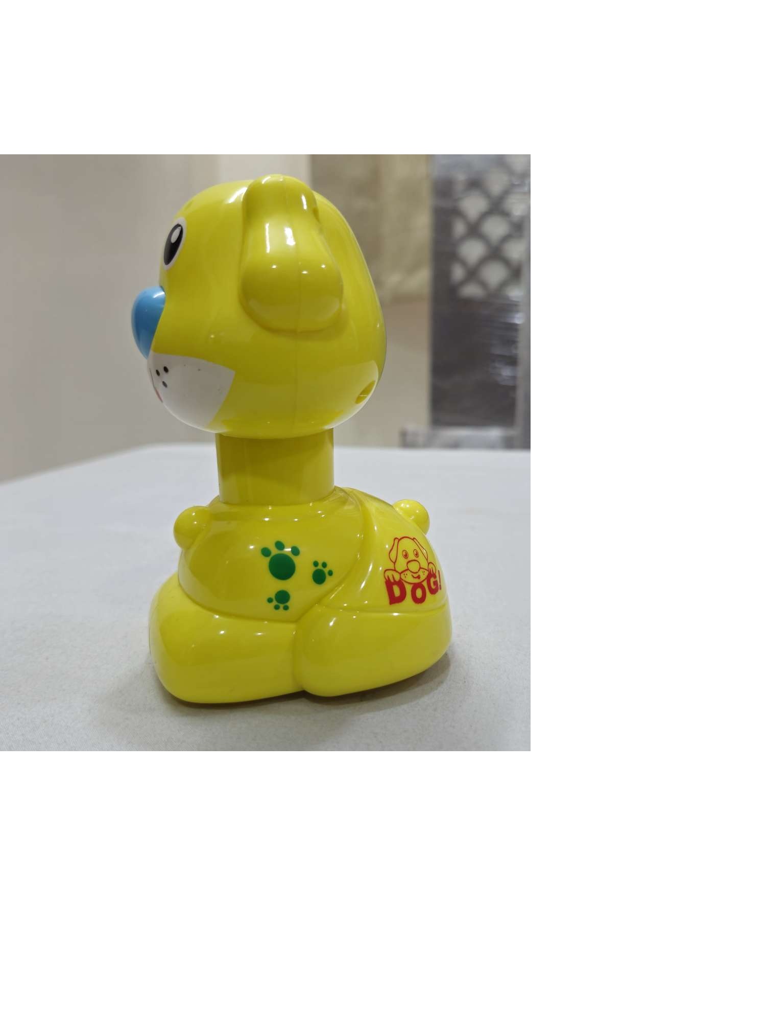 Push-and-Go-Press-N-Go-Dog-Yellow-Animal-Toy-uc126-2