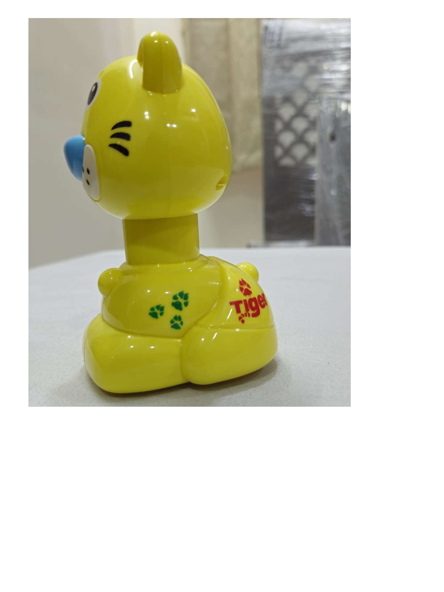 Push-and-Go-Press-N-Go-Tiger-Yellow-Animal-Toy-uc126-2