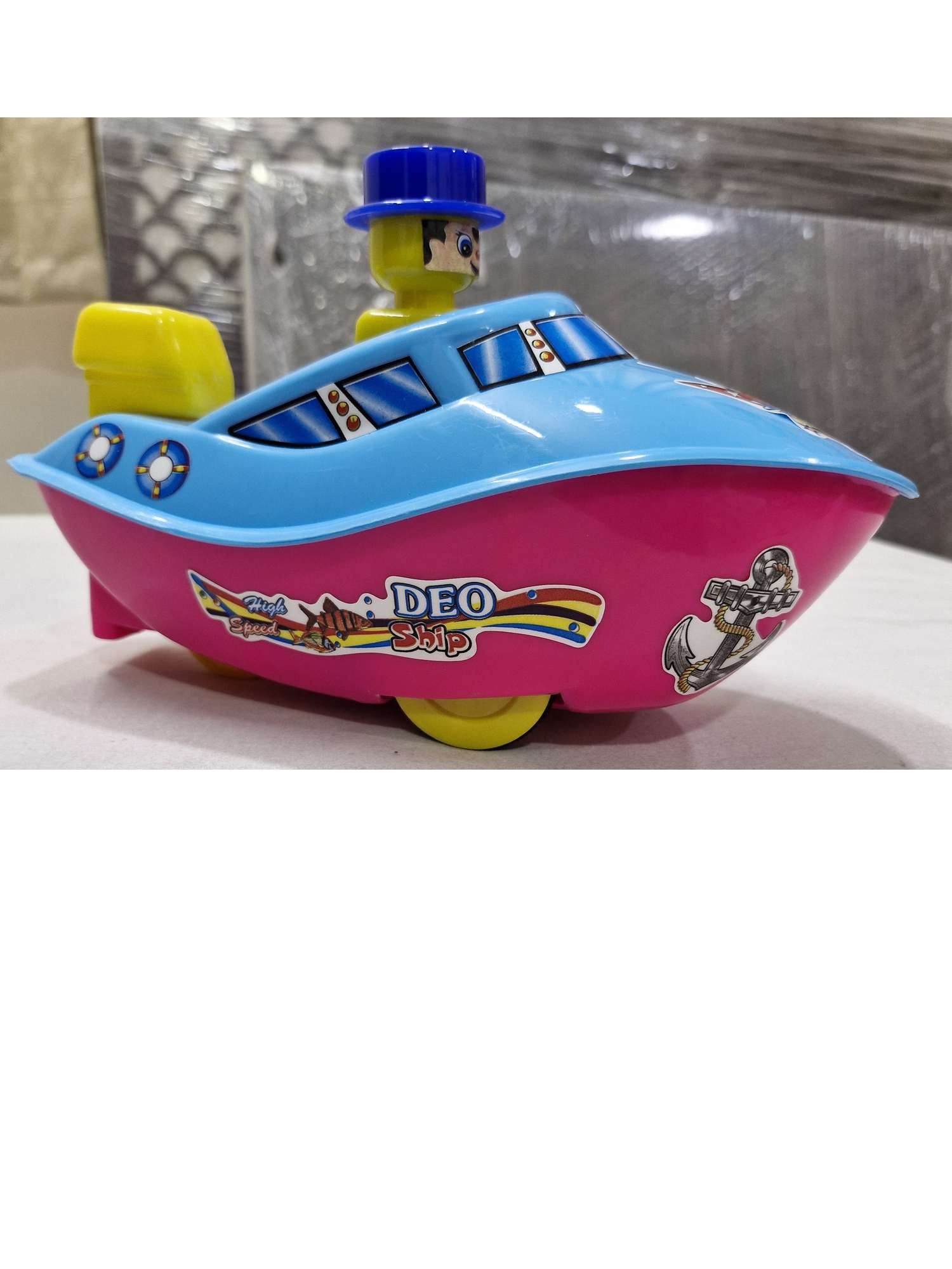 Push-and-go-Ship-Press-N-Go-Deo-Plastic-Blue-uc118-2
