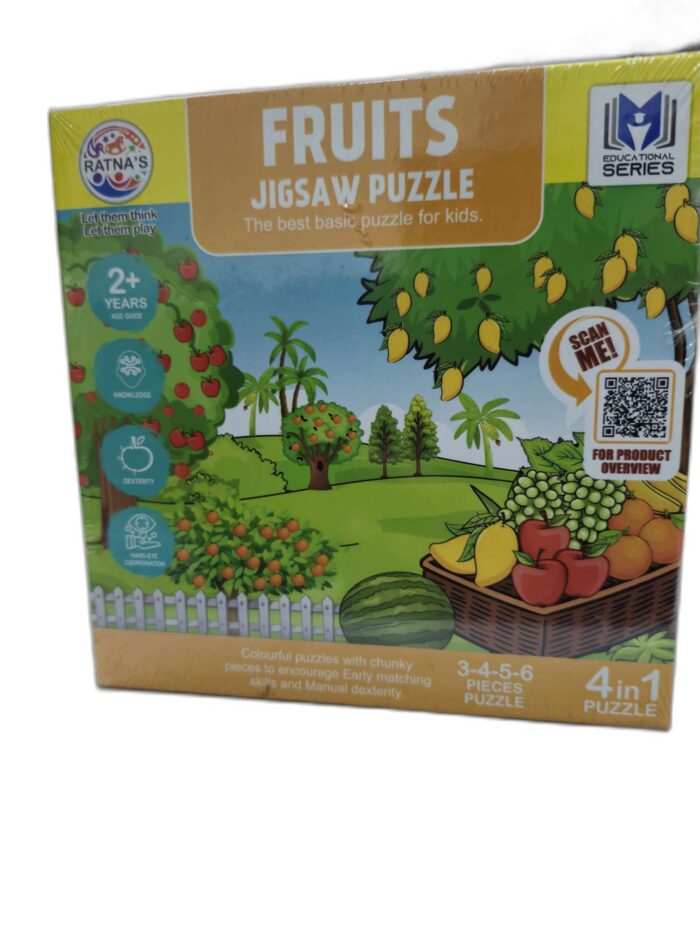 Ratnas Baby Jigsaw Puzzle Fruits ra176