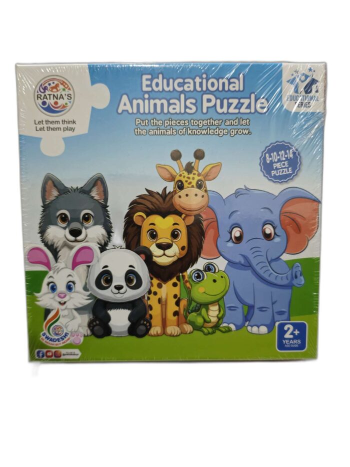 Ratnas Educational Puzzle Animal ra162