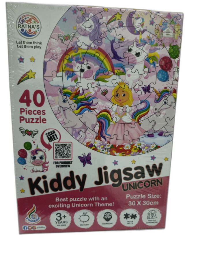 Ratnas Kiddy Jigsaw Unicorn ra166