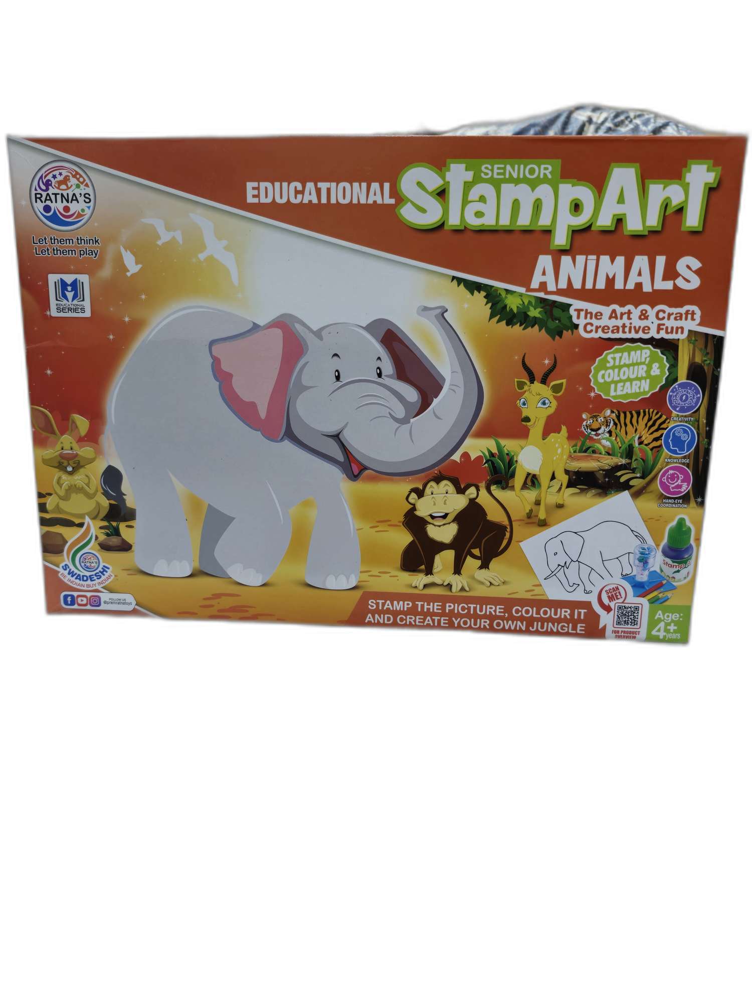 Ratnas-Stamp-Art-Big-Animal-ra161-1