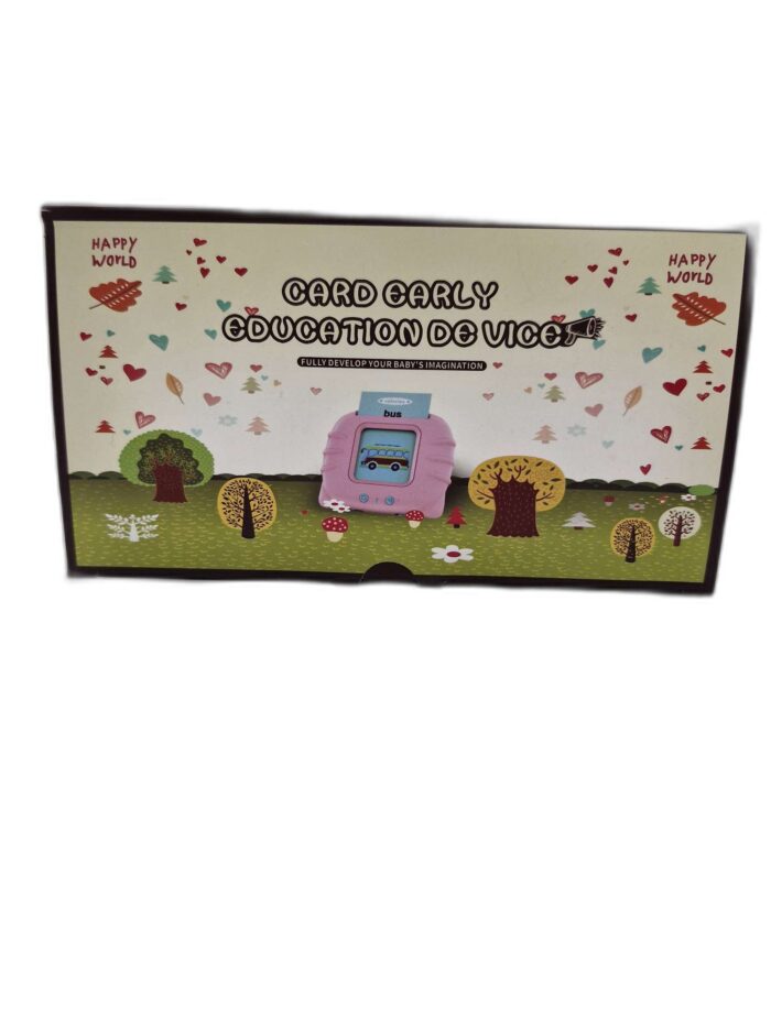 Talking flash card device double sided rechargeable for toddlers gz340 - Image 2